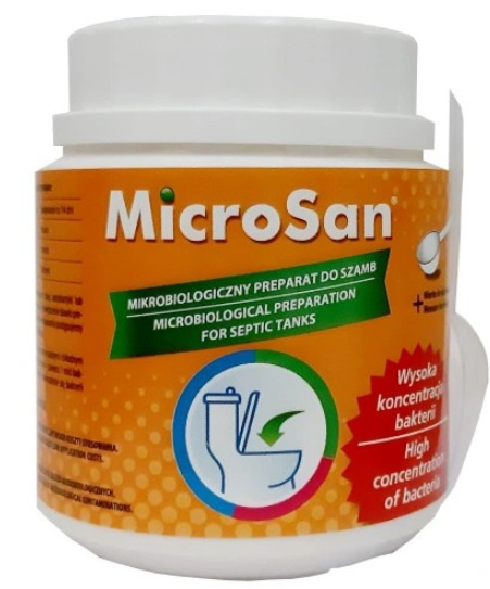 MICROSAN preparat do szamb i oczyszczalni 250g