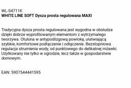 Dysza zraszająca regulowana MAXI WL-S4711K