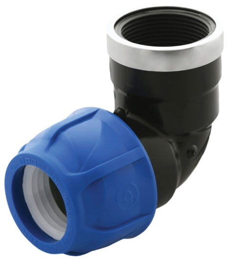 Kolano PE GW gwint wewnętrzny 75-2"