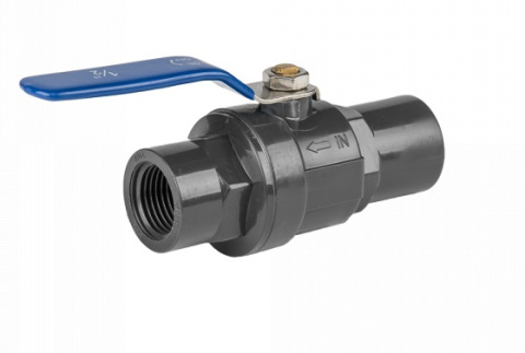 Zawór kulowy 1" PVC SS DSRA10V1SF1F1SS