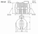 Kompletna Oczyszczalnia 3000L 10 Tuneli (150L)