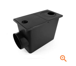 Osadnik rynny boczny poziomy grafit ekonomiczny