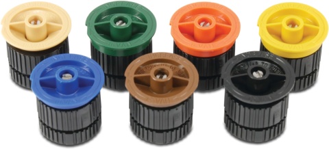 Dysza Głowica zraszająca GW 2.1bar 0-360° czarny typ VAN 8 ZIELONA 180-240CM