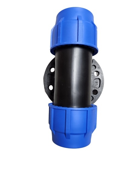 Trójnik PE 63-2 1/2" Kołnierzowy