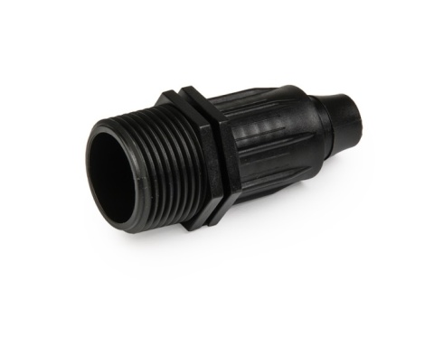 Łącznik QJ do rur kroplujących PE 16mm GZ 3/4" DSWAQJ-L16M32
