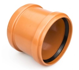 Mufa 110 oranż z ogranicznikiem