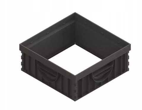 Nadstawka studzienki plastikowa 300x300 wysokość 12cm