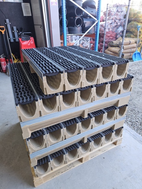 Odwodnienie Liniowe STORA D-400/H150-mm. SZEROKOŚĆ 14CM