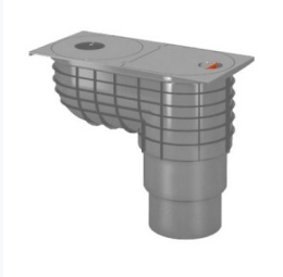 Osadnik rynny szary dolny