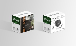 WHITE LINE Bęben automatyczny z wężem 1/2