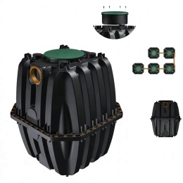 Szambo 1000L podziemne zbiornik szczelny Aquabin