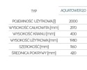 Zbiornik 2000L Aquatower na deszczówkę Naziemny
